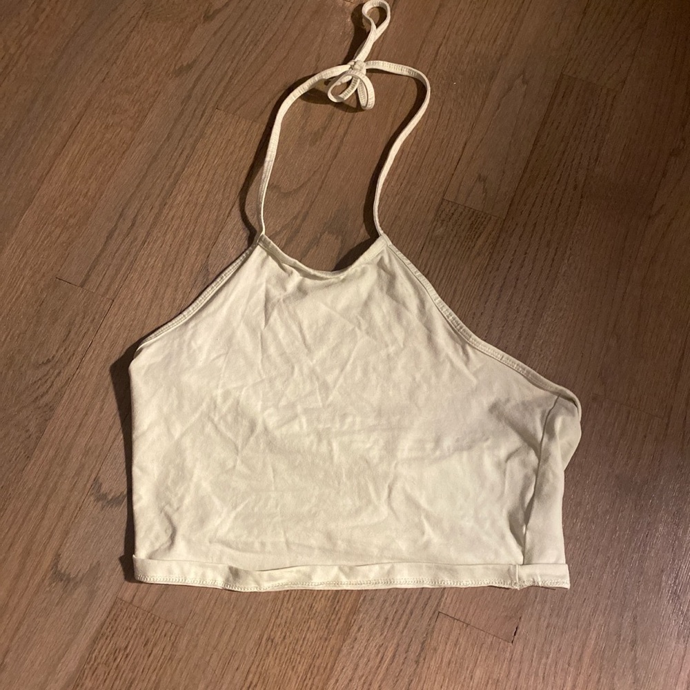 Halter crop top
